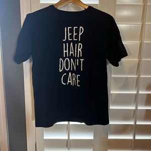 Women’s Medium Jeep Hair Don’t Care shirt